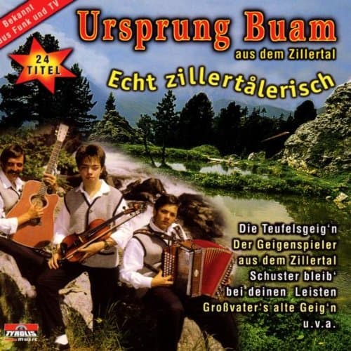 Album cover art for Echt Zillertalerisch