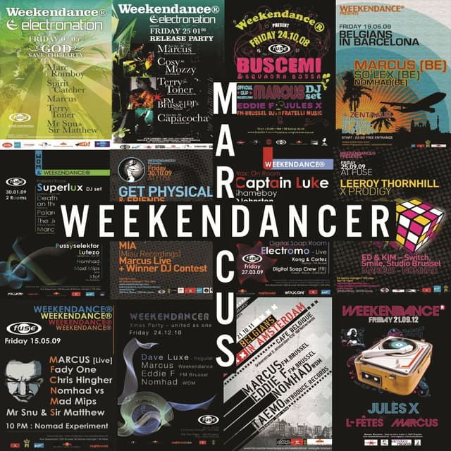 Album cover art for Weekendancer