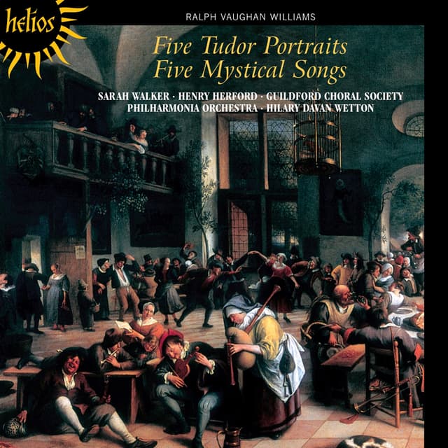 Album cover art for Vaughan Williams: Five Tudor Portraits - Five Mystical Songs