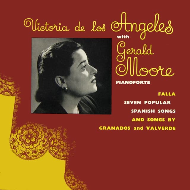 Album cover art for Seven Popular Spanish Songs
