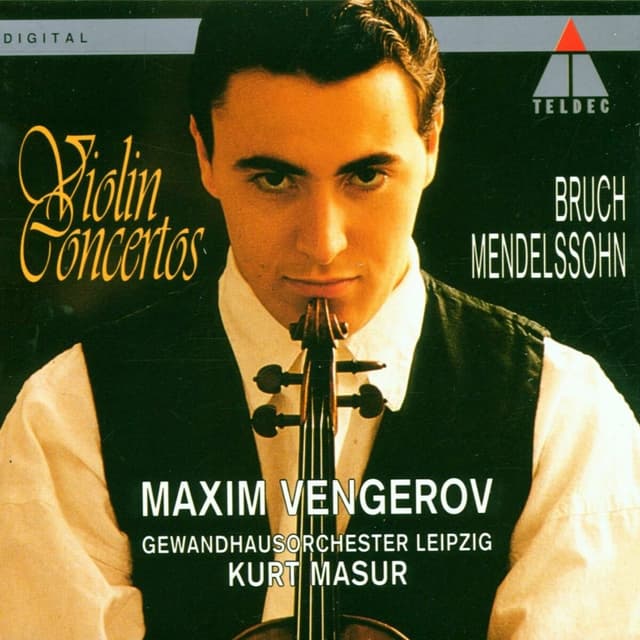 Album cover art for Mendelssohn: Violin Concerto