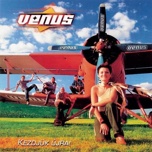 Album cover art for Kezdjük újra!