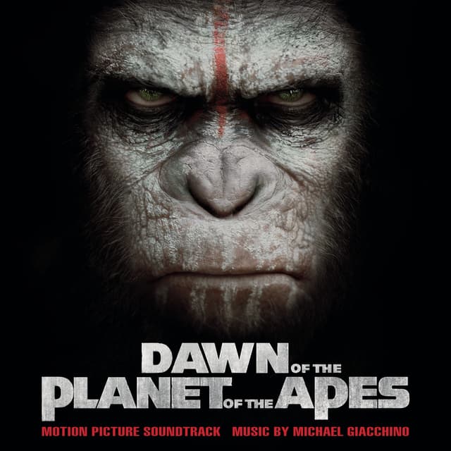 Album cover art for Dawn Of the Planet Of the Apes
