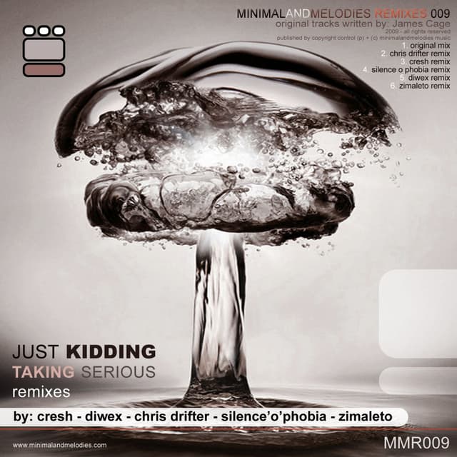 Album cover art for Taking Serious Remixes