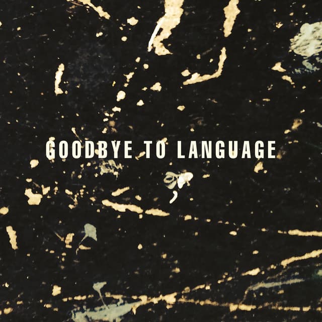 Album cover art for Goodbye To Language