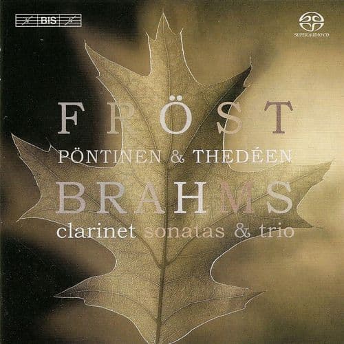 Album cover art for Brahms: Clarinet Sonatas Nos. 1 and 2 / Clarinet Trio