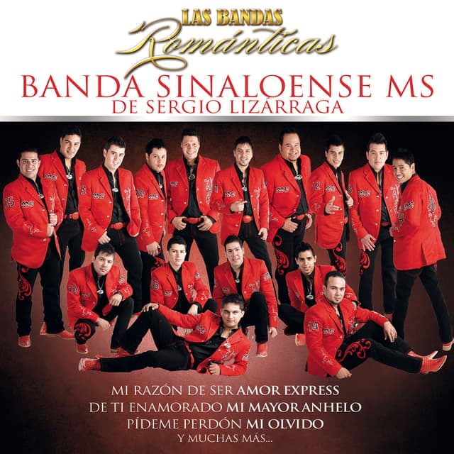 Album cover art for Las Bandas Románticas