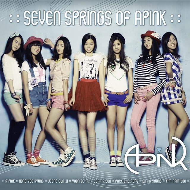 Album cover art for Seven Springs of Apink