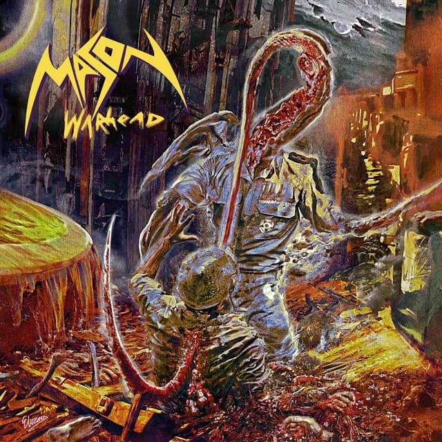 Album cover art for Warhead