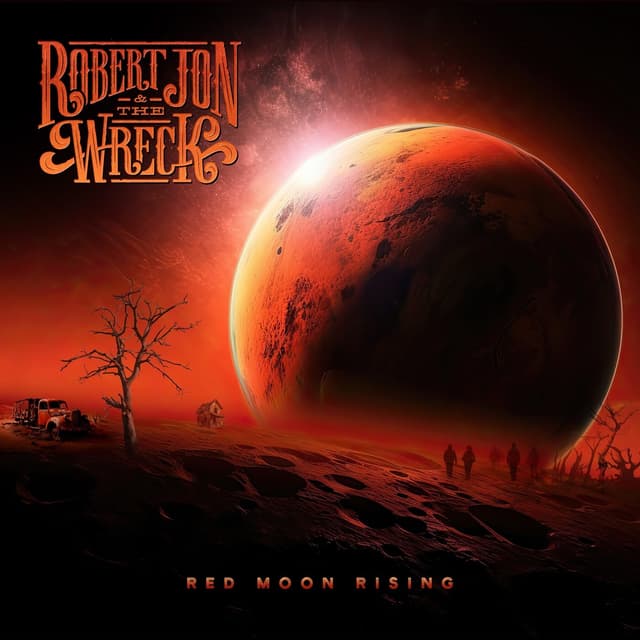 Album cover art for Red Moon Rising