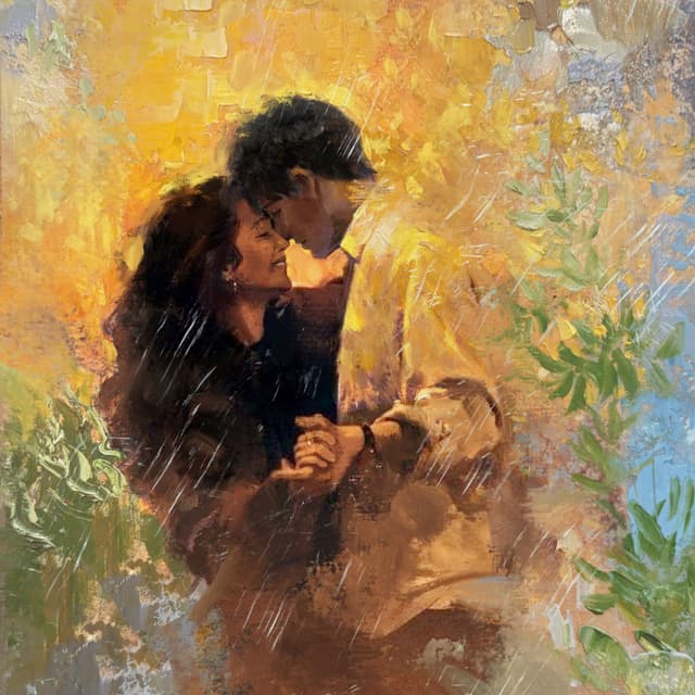 Album cover art for A Little Forest in a Rainy Day