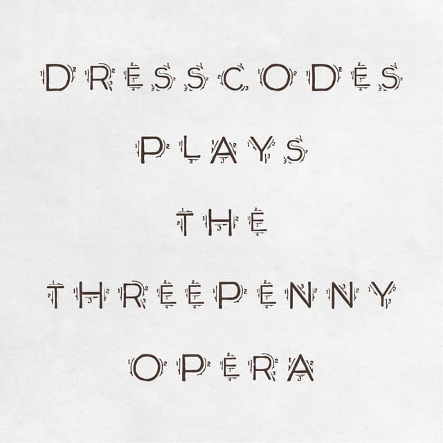 Album cover art for ドレスコーズの≪三文オペラ≫