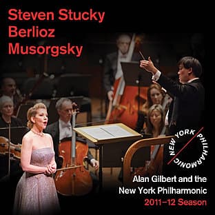 Album cover art for Steven Stucky, Berlioz, Musorgsky