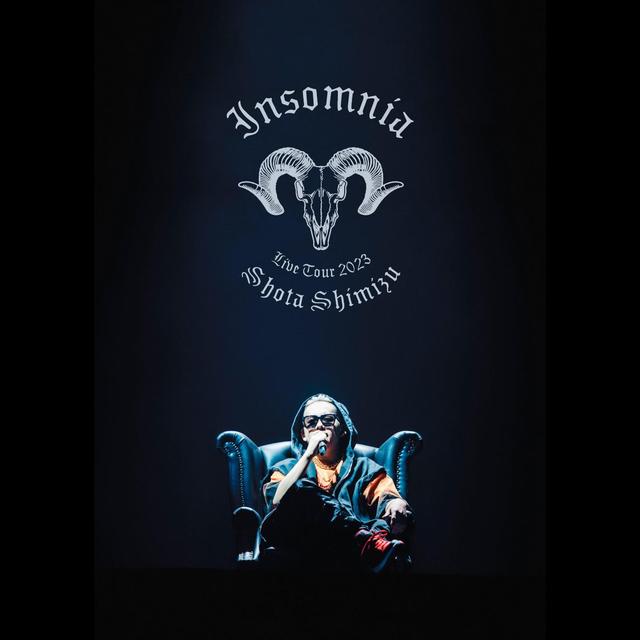 Album cover art for SHOTA SHIMIZU LIVE TOUR 2023 "Insomnia"
