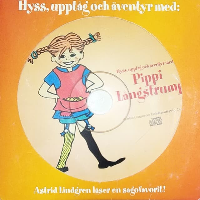Album cover art for Pippi Långstrump