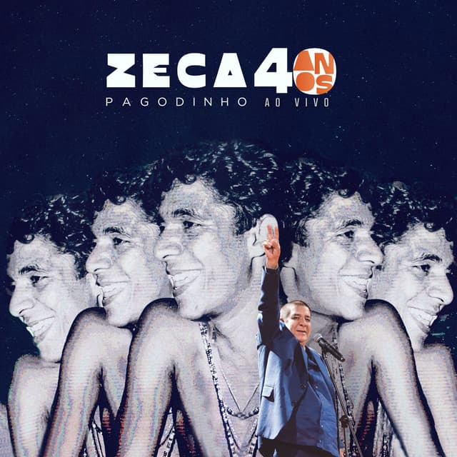 Album cover art for Zeca Pagodinho - 40 Anos