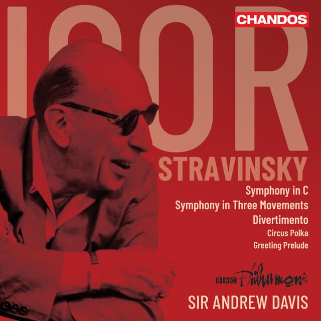 Album cover art for Stravinsky: Orchestral Works