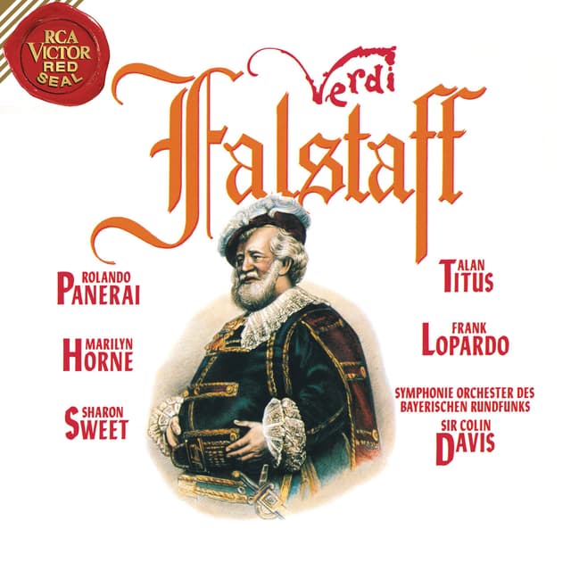 Album cover art for Verdi: Falstaff