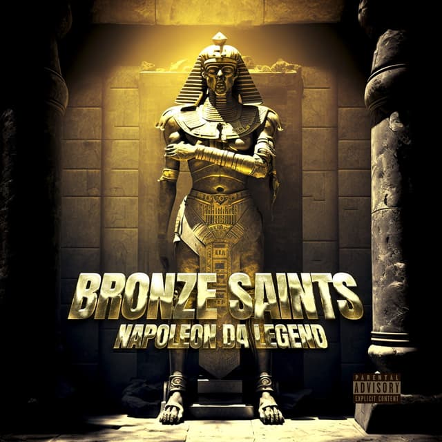 Album cover art for Bronze Saints