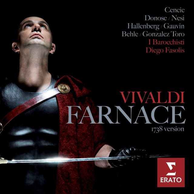 Album cover art for Vivaldi: Farnace