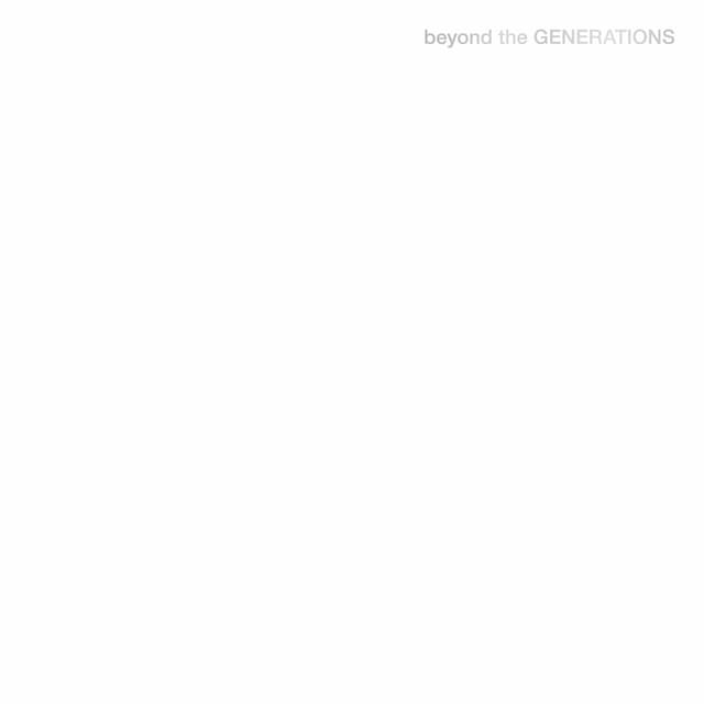 Album cover art for beyond the GENERATIONS