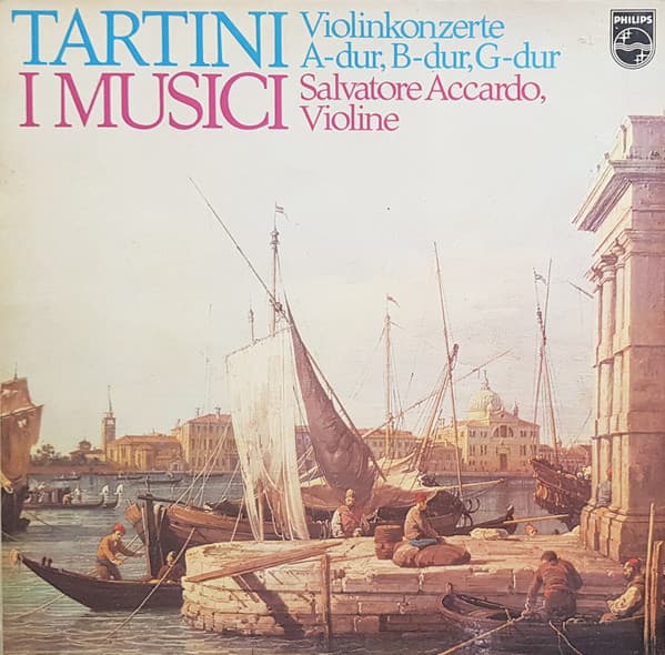 Album cover art for Tartini: Violin Concertos