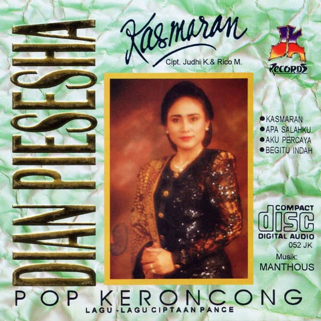 Album cover art for Keroncong Kasmaran