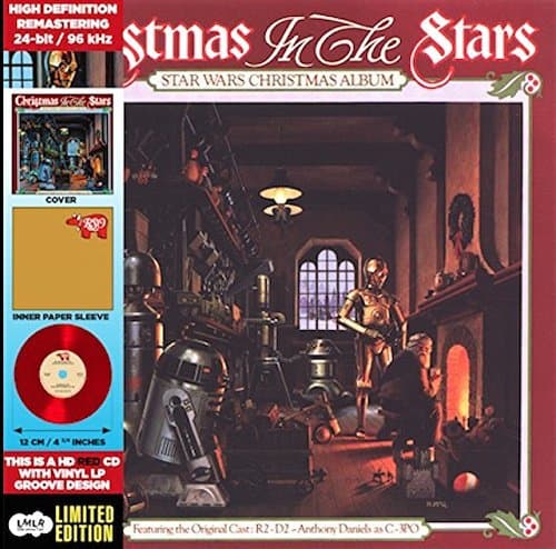 Album cover art for Christmas in the Stars: Star Wars Christmas Album