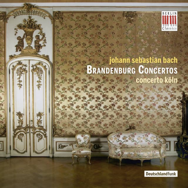 Album cover art for Bach: Brandenburg Concertos