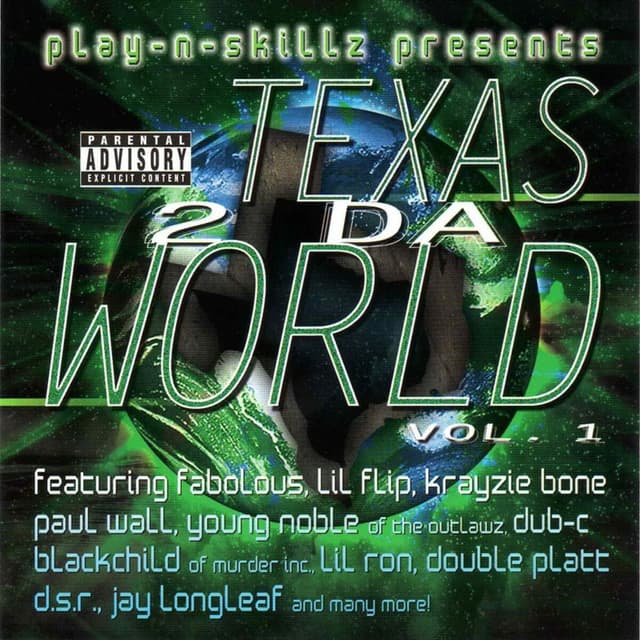 Album cover art for Texas 2 Da World Vol. 1