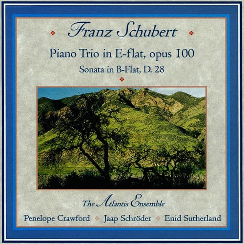 Album cover art for Schubert: Music for Piano Trio II