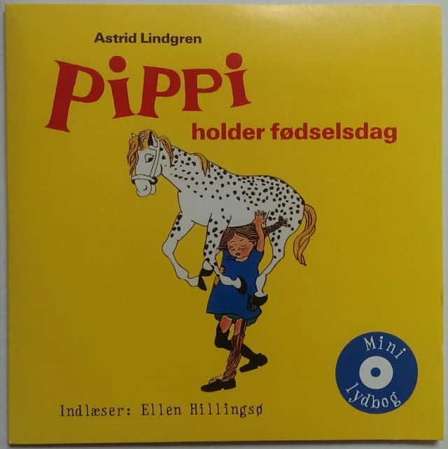 Album cover art for Pippi holder fødselsdag