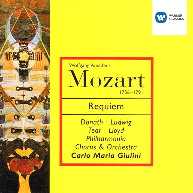 Album cover art for Mozart: Requiem Mass In D Minor K626