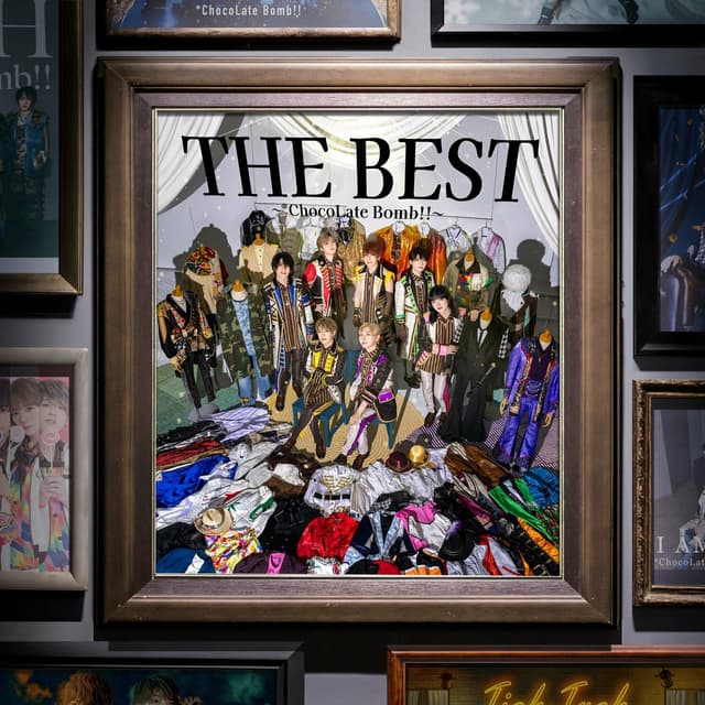 Album cover art for THE BEST ~*ChocoLate Bomb!!~