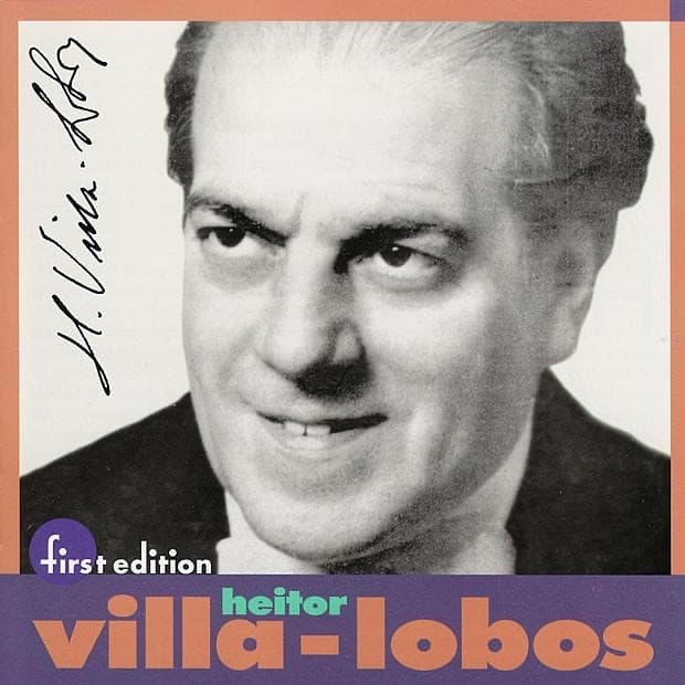 Album cover art for Heitor Villa-Lobos