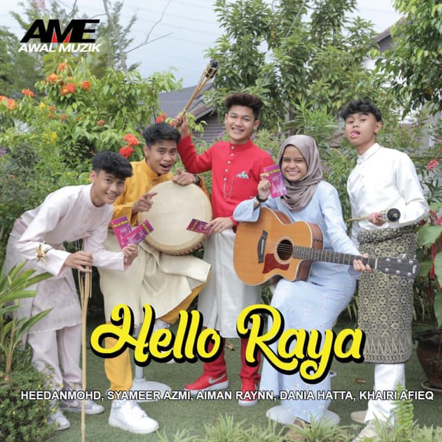 Album cover art for Hello Raya