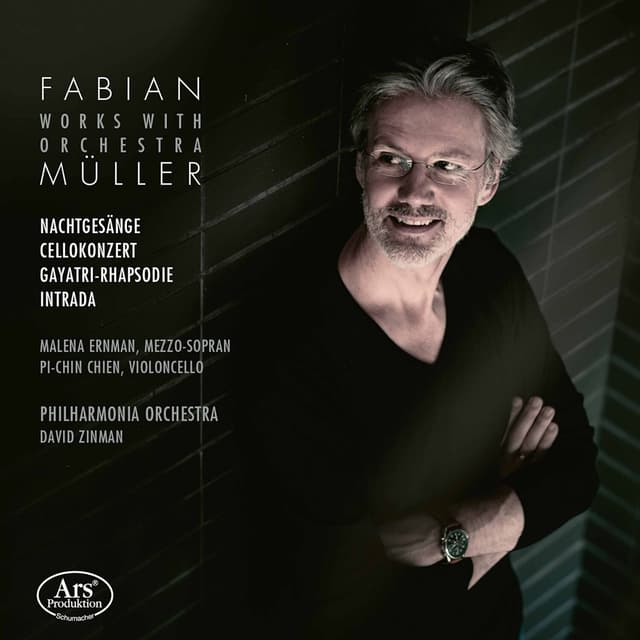 Album cover art for Fabian Müller: Works with Orchestra