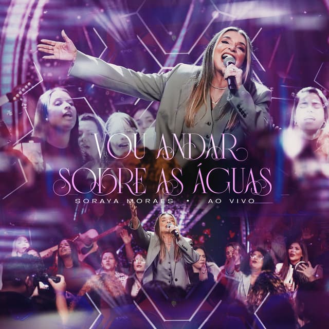 Album cover art for Vou Andar Sobre as Águas