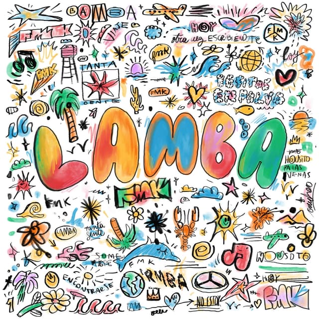 Album cover art for LAMBA