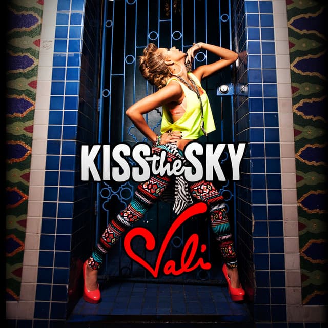 Album cover art for Kiss the Sky