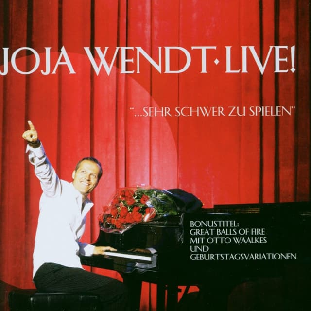 Album cover art for Live! Sehr Schwer Zu Spielen