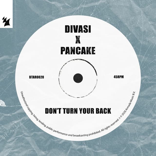 Album cover art for Don't Turn Your Back