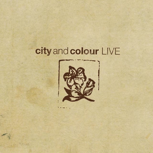 Album cover art for Live