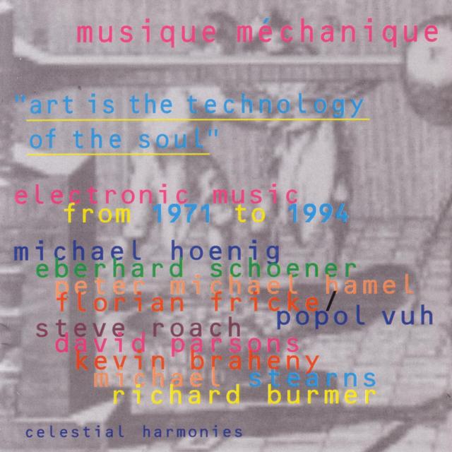 Album cover art for Musique Mechanique: European Trance / Transcontinental Space