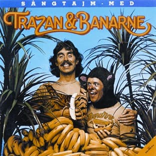 Album cover art for Sangtajm Med Trazan & Banarne