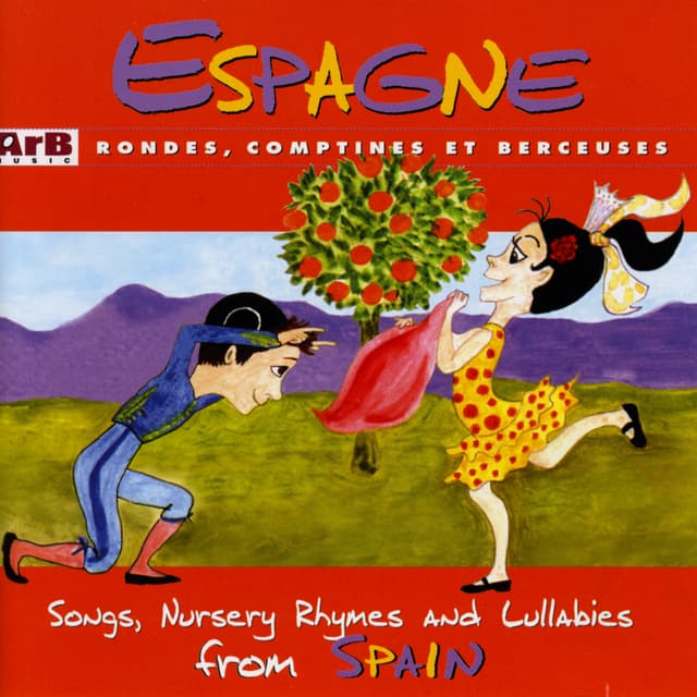 Album cover art for Espagne: Rondes, comptines et berceuses