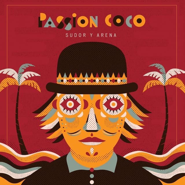 Album cover art for Sudor y arena