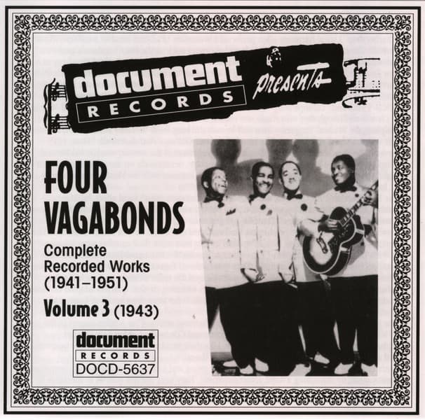 Album cover art for Four Vagabonds Vol. 3 (1943)