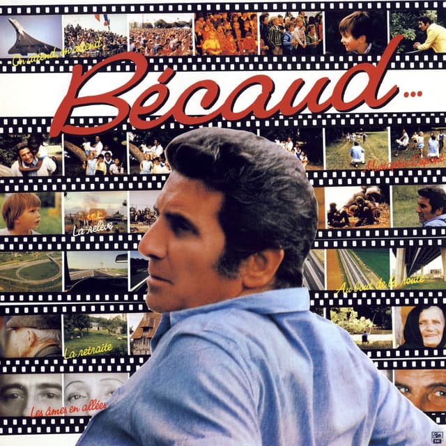 Album cover art for Bécaud ...