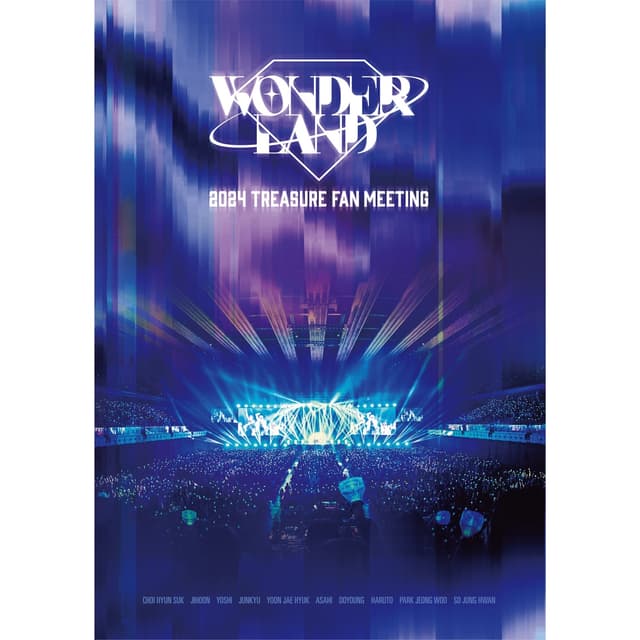Album cover art for 2024 TREASURE FAN MEETING~WONDERLAND~